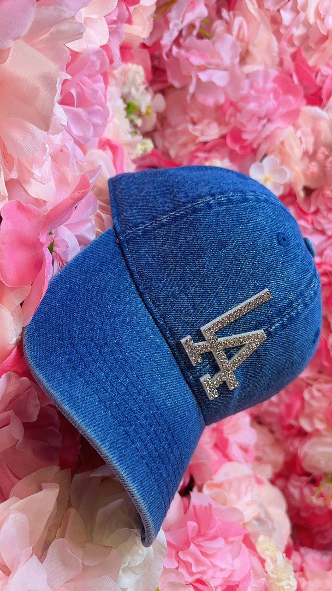 Baddie LA Denim Cap 💙✨