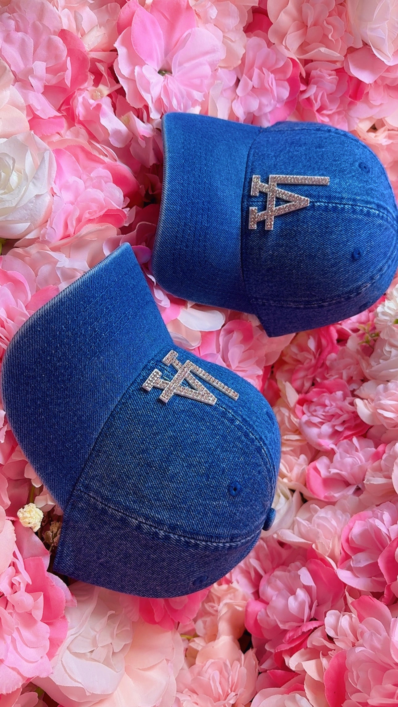 Baddie LA Denim Cap 💙✨