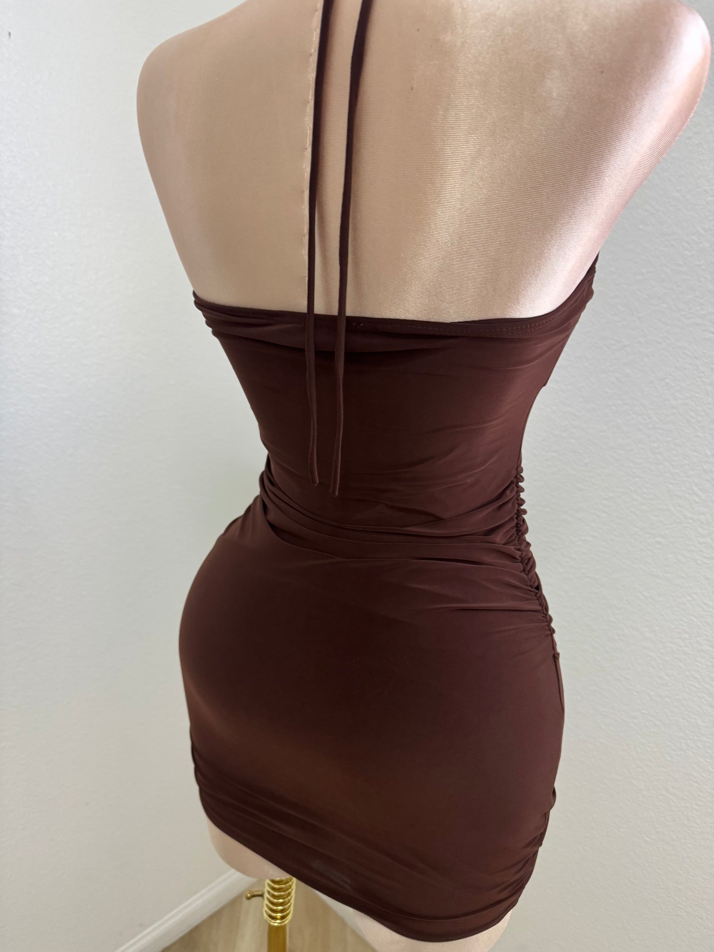 Chocolate Temptation Halter Mini